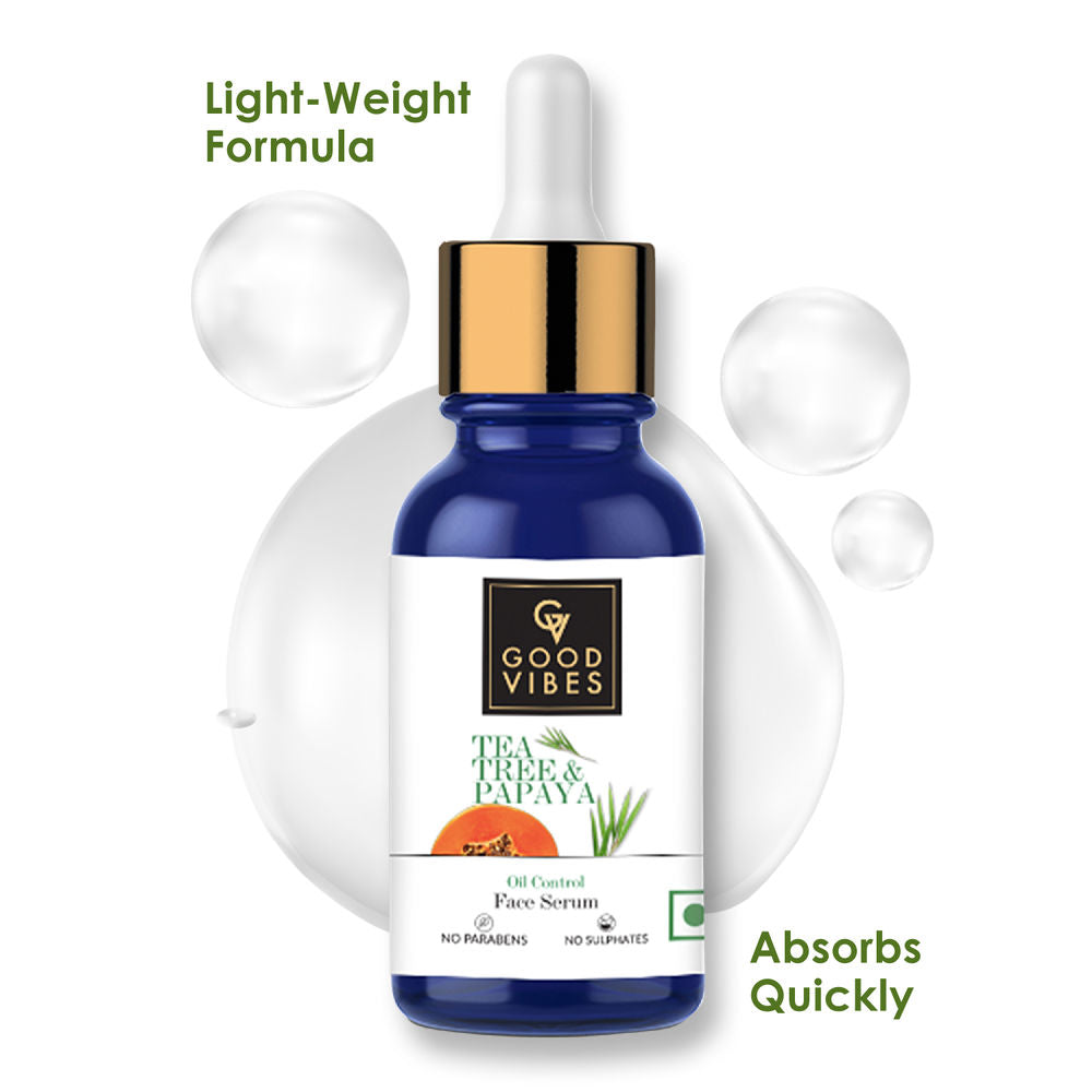 Good Vibes Tea Tree & Papaya Oil Control Serum