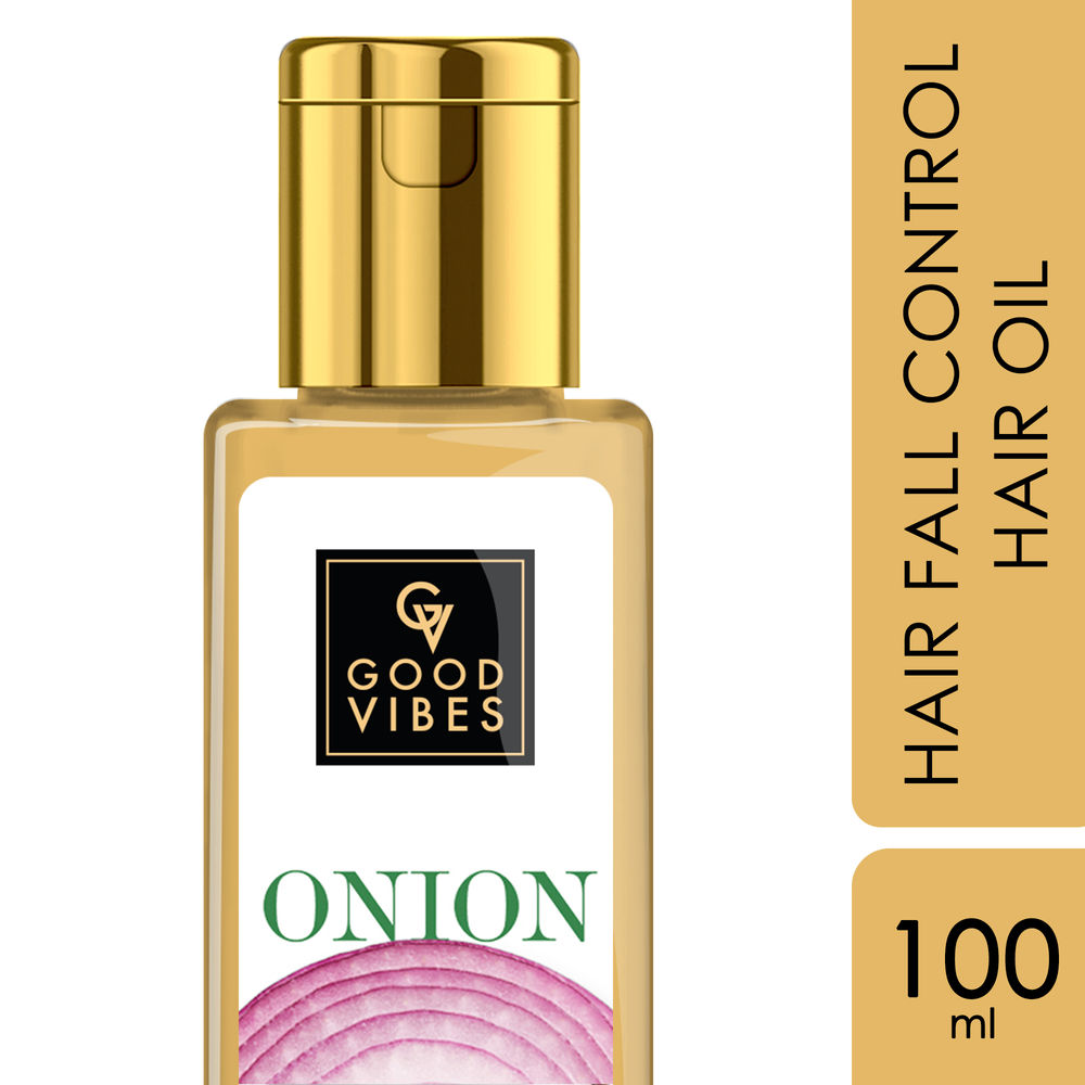 Good Vibes Onion Hairfall Control Hair Oil