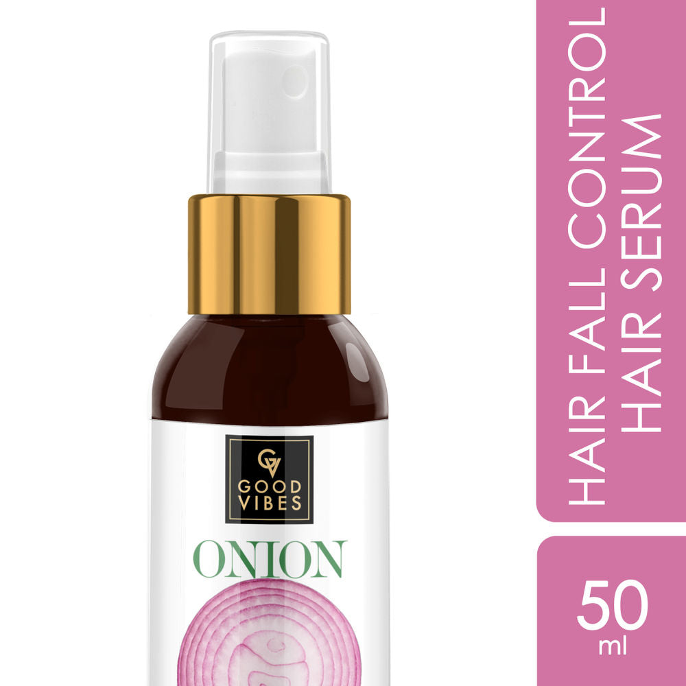 Good Vibes Onion Hair Fall Control Hair Serum