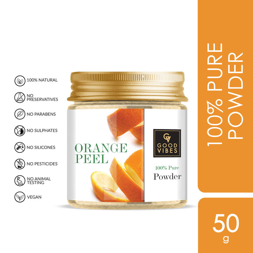 Good Vibes Orange Peel 100% Pure Powder