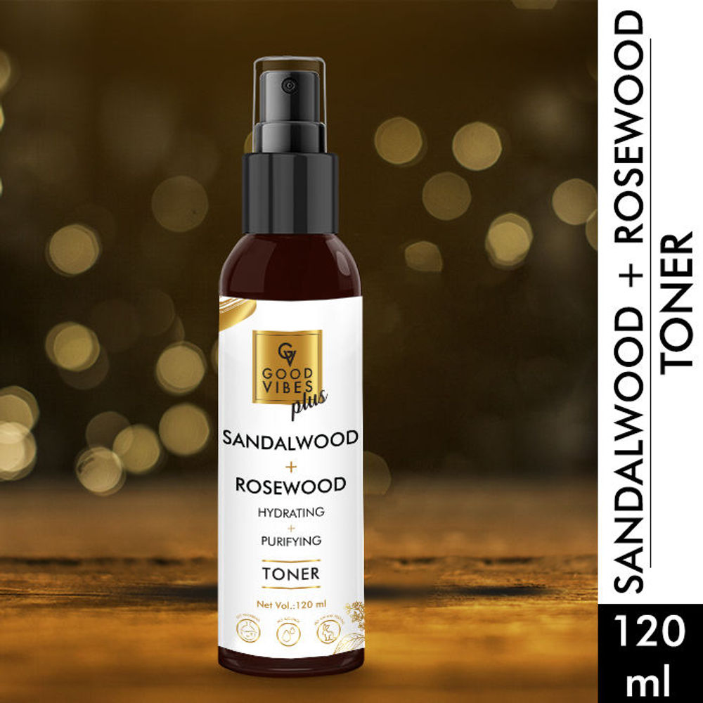 Good Vibes Plus Hydrating + Purifying Toner - Sandalwood + Rosewood