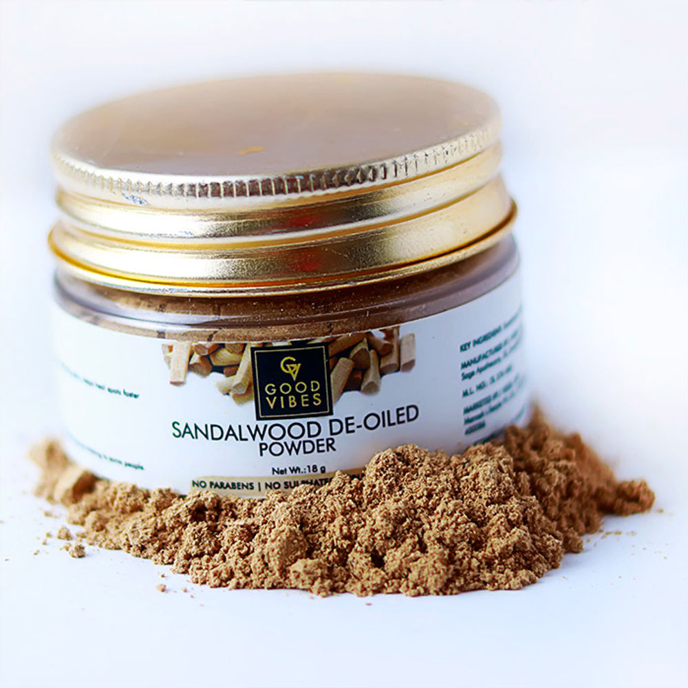 Good Vibes Powder - Sandalwood De Oiled Wood