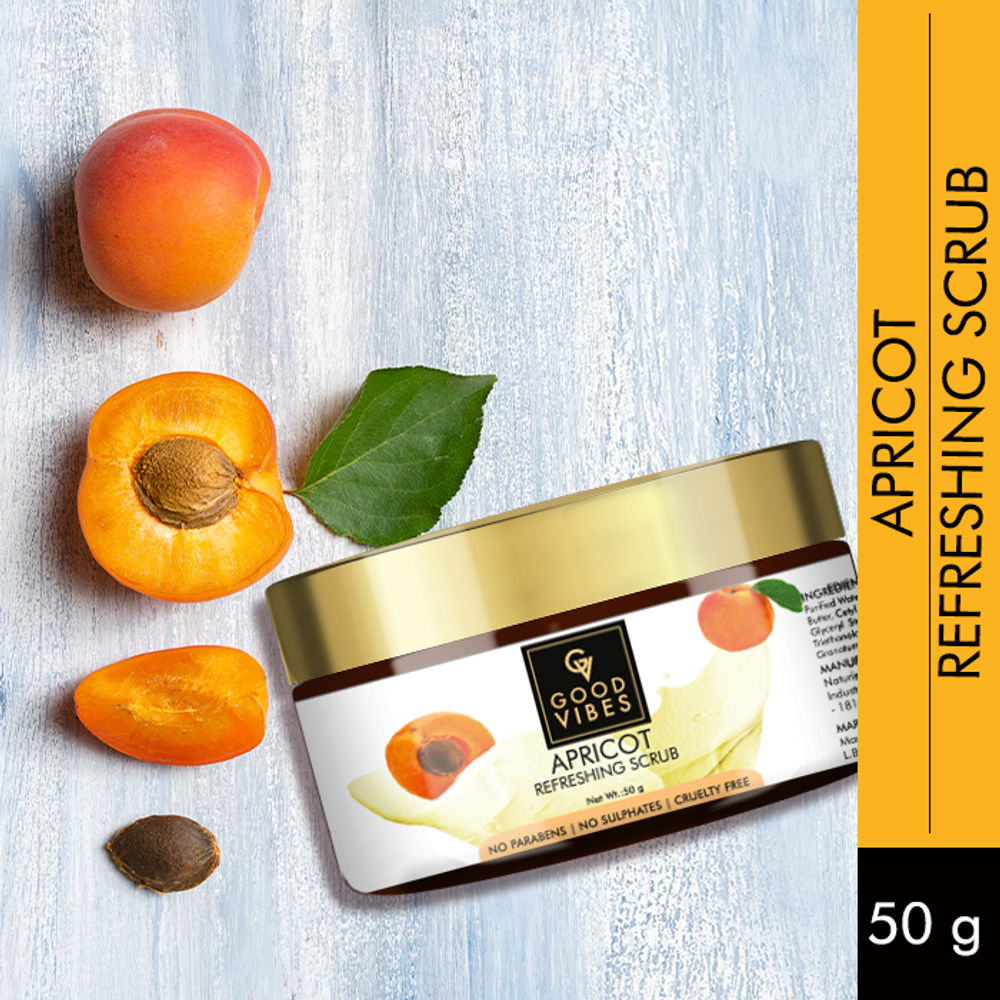 Good Vibes Refreshing Face Scrub - Apricot