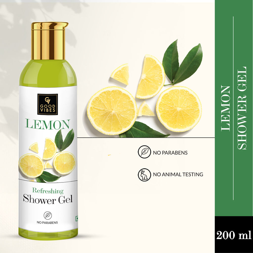 Good Vibes Lemon Refreshing Shower Gel