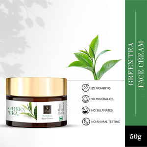 Good Vibes Green Tea Revitalising Face Cream