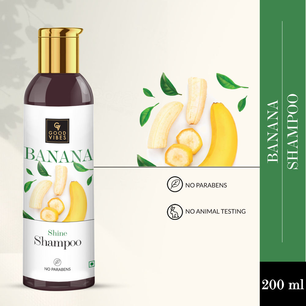 Good Vibes Banana Shine Shampoo