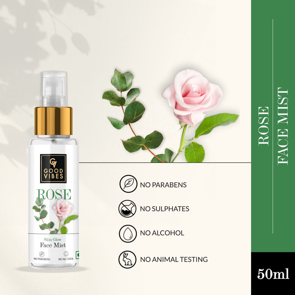Good Vibes Rose Skin Glow Face Mist
