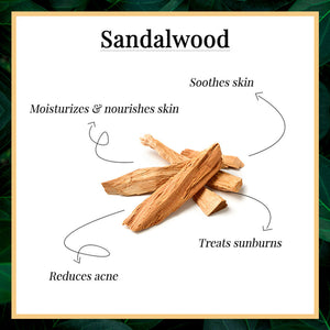 Good Vibes Skin Soothing Facial Kit - Sandalwood