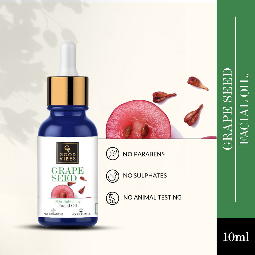 Good Vibes Grape Seed Skin Tightening Facial Oil