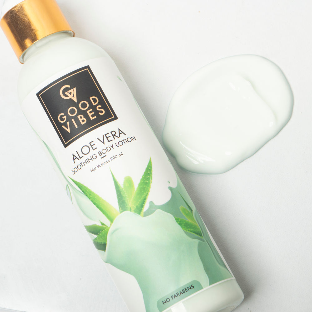Buy Good Vibes Soothing Body Lotion Aloe Vera Online at Best Price