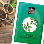 Thumbnail for Good Vibes Tea Tree Cleansing Sheet Mask