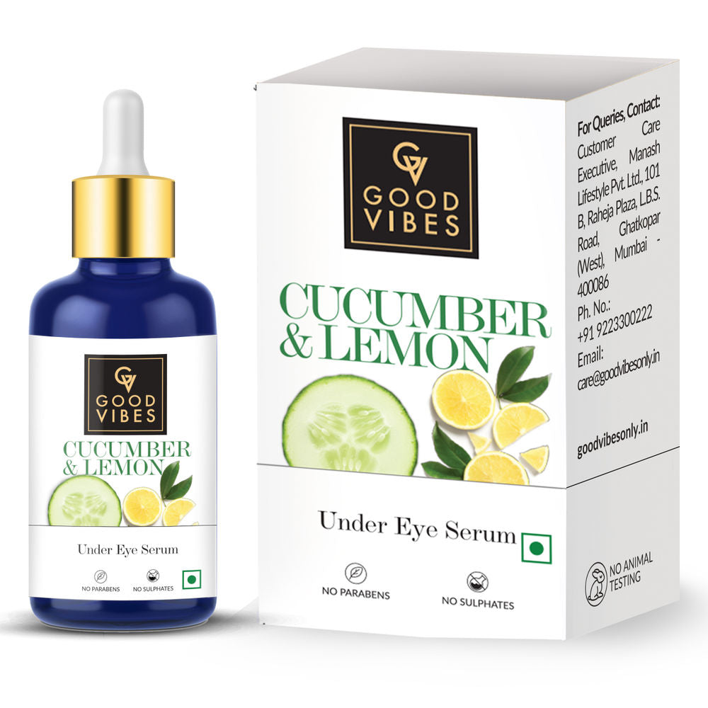 Good Vibes Under Eye Serum - Cucumber and Lemon