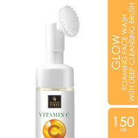 Thumbnail for Good Vibes Vitamin C Glow Foaming Face Wash With Deep Cleansing Brush