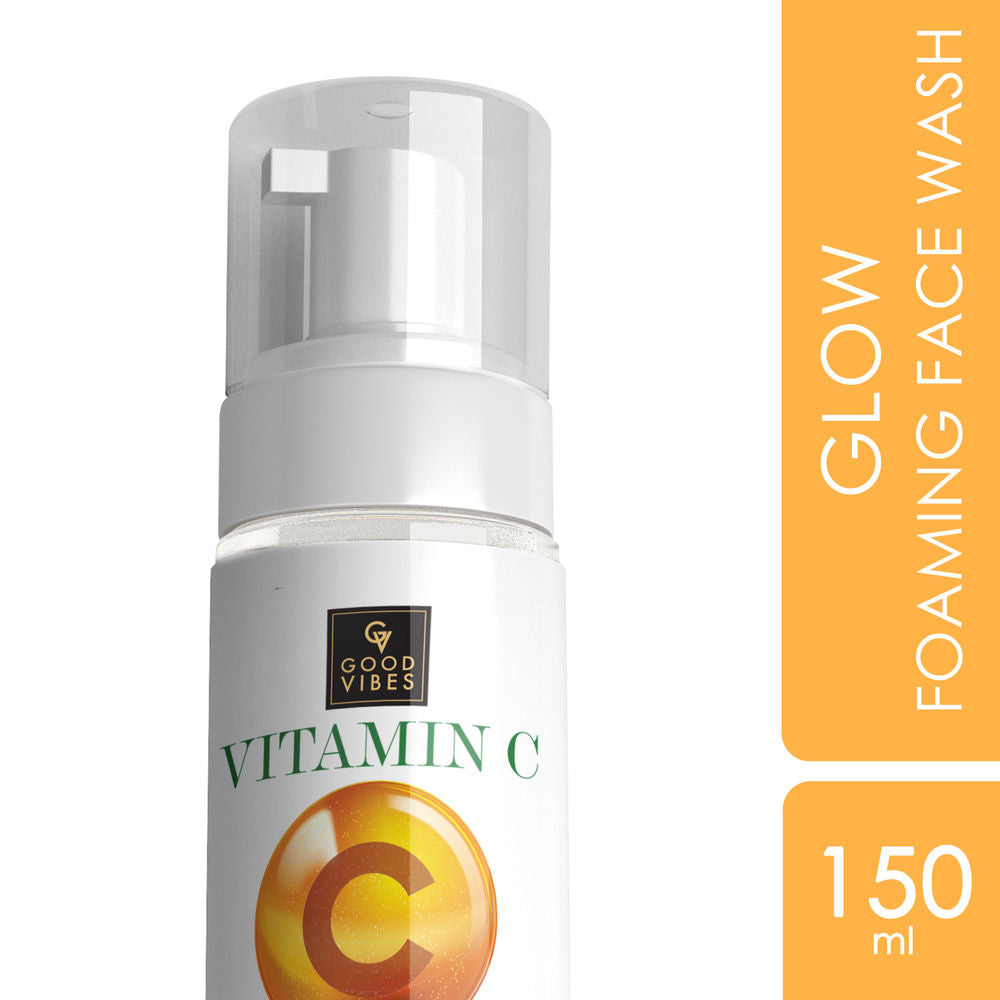 Good Vibes Vitamin C Glow Foaming Facewash