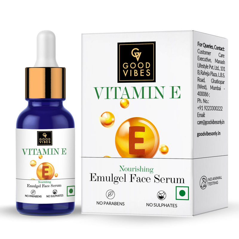Good Vibes Vitamin E Nourishing Emulgel Face Serum