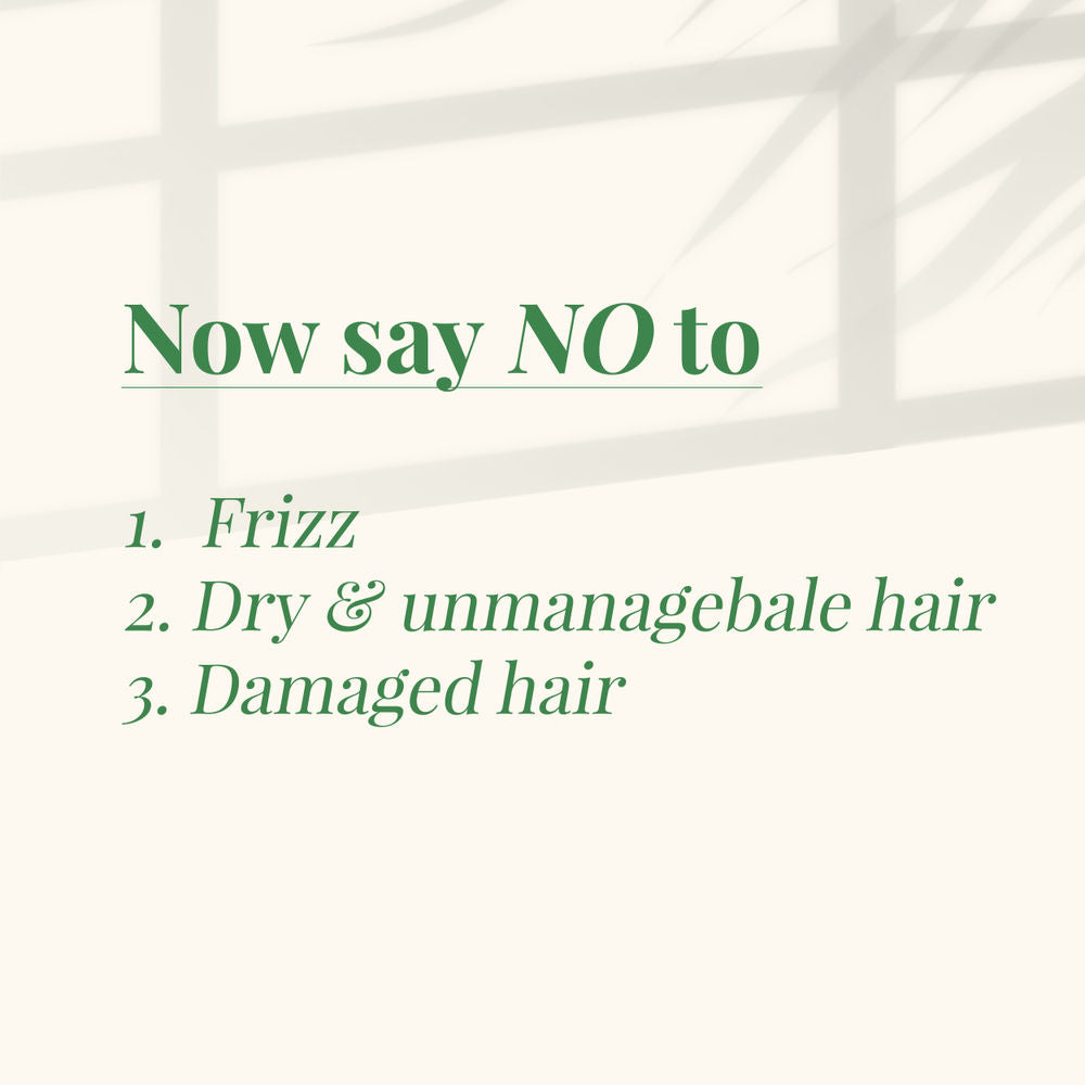 Good Vibes Walnut Frizz Control Hair Serum