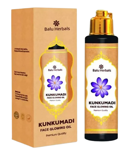 Balu Herbals Kunkumadi Face Glowing Oil - Distacart