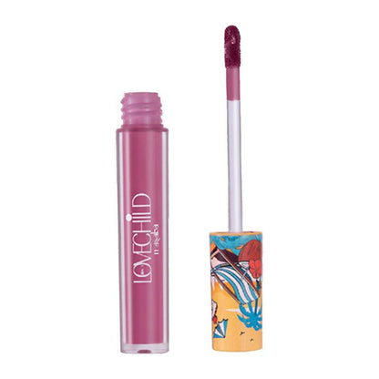 LoveChild By Masaba Gupta Mamma Mia Lush-Matte Lip Creme - Jamun Cooler - Distacart