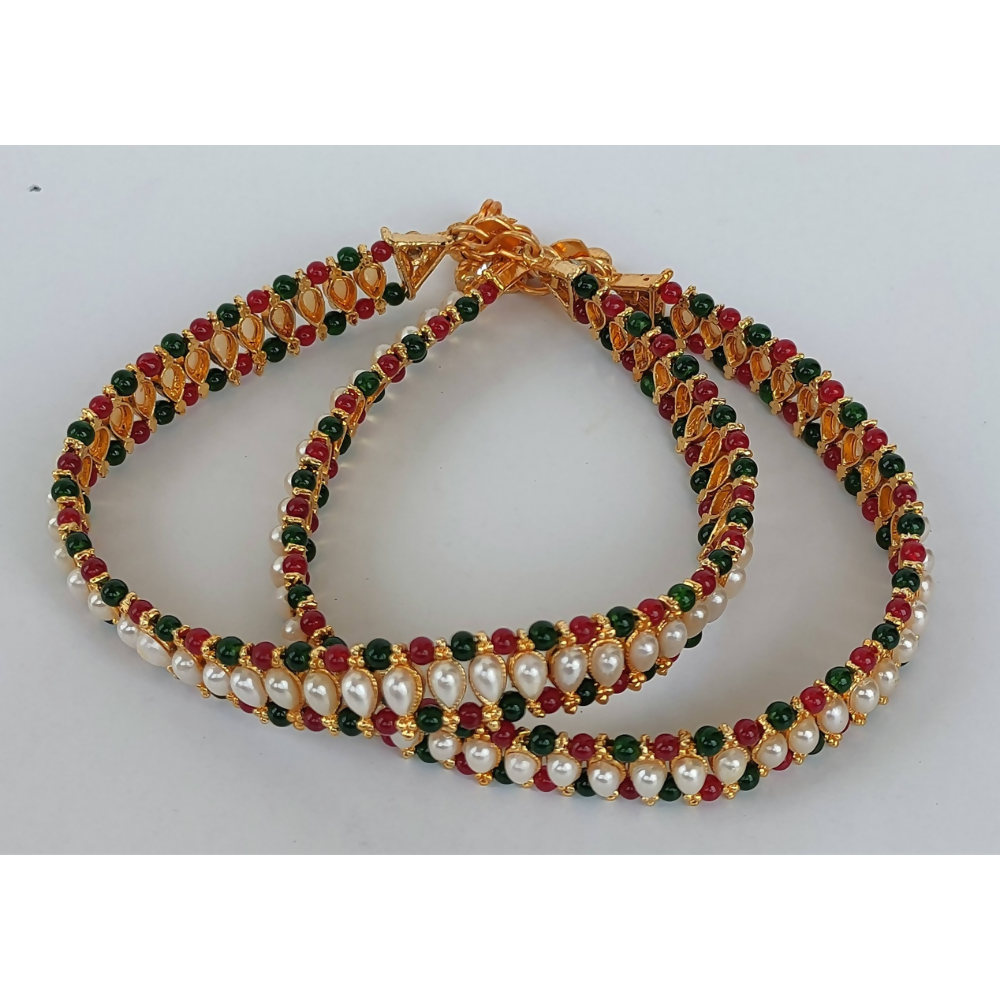 Multicolor beaded Anklets for Adults - Distacart