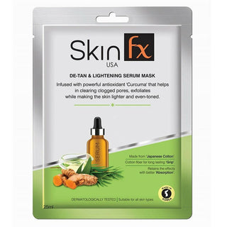 Skin Fx De-Tan & Lightening Serum Mask - Distacart