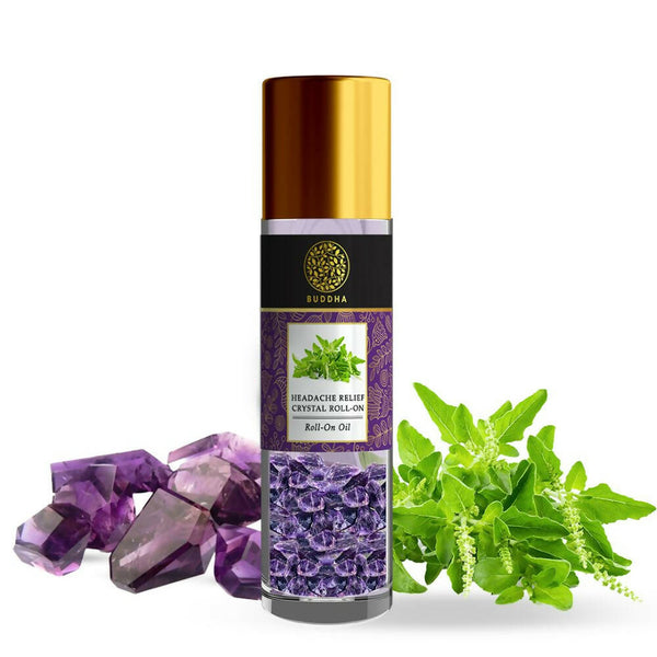 Buddha Natural Crystal Roll-On For Headache Relief - Distacart