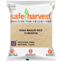Thumbnail for Safe Harvest Sona Masuri Raw Rice 12 Months - Distacart