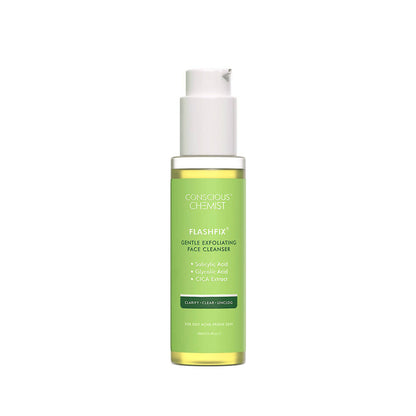 Conscious Chemist Flashfix Gentle Exfoliating Face Cleanser - Distacart