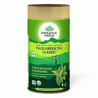 Thumbnail for Organic India Tulsi Green Tea Classic Tin