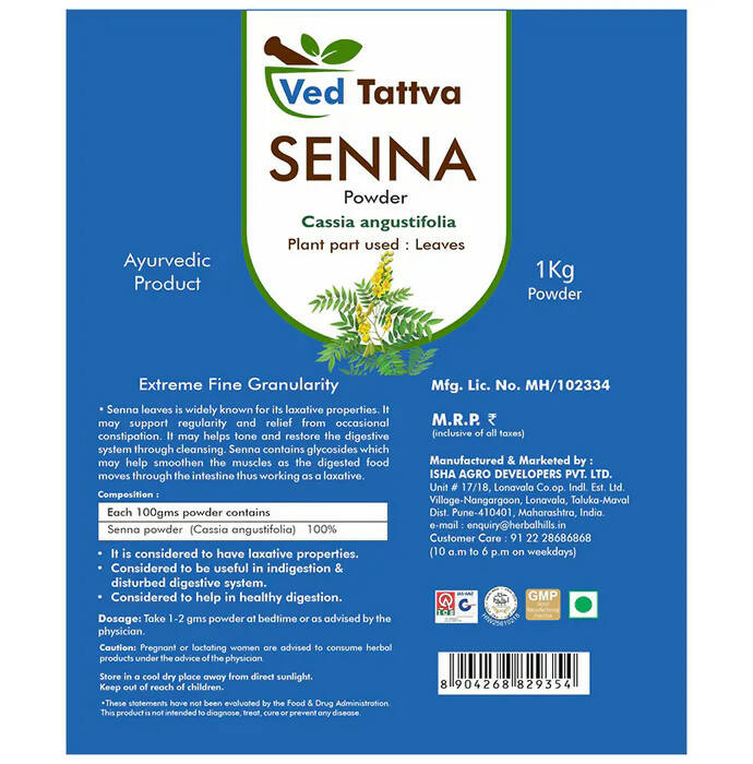 Ved Tattva Senna Powder - Distacart