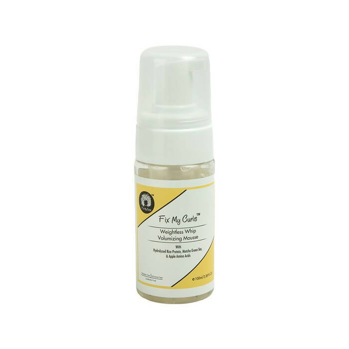 Fix My Curls Weightless Whip Volumizing Mousse - Distacart