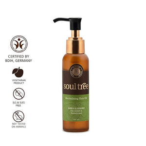 Soultree Revitalising Hair Oil with Aamla & Brahmi 120 ml