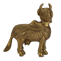 Thumbnail for Devlok Kamdhenu Cow with Krishna Idol