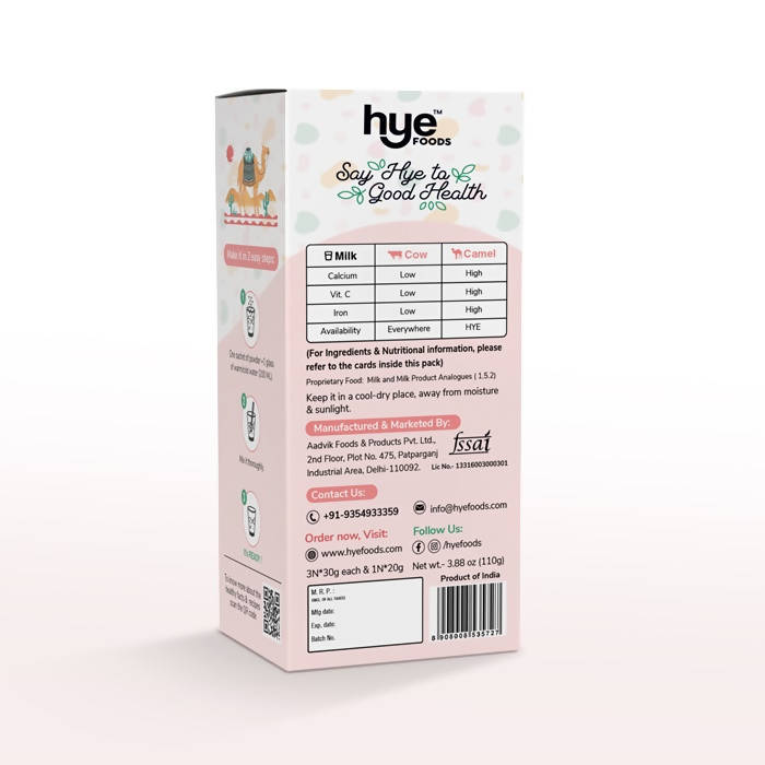 hye Foods Milky Dunes With The Goodness Of Camel Milk 110 gm