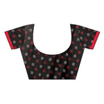 Thumbnail for Vamika Embroidery Black Jute Silk Blouse