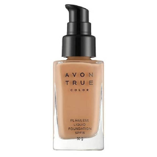 Avon True Color Flawless Liquid Foundation True Beige - Distacart