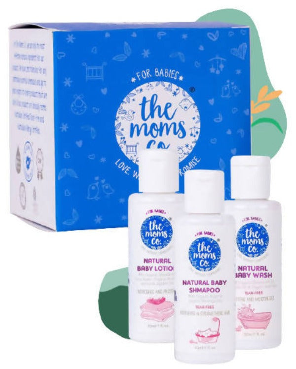 The Moms Co Natural Baby Travel Kit