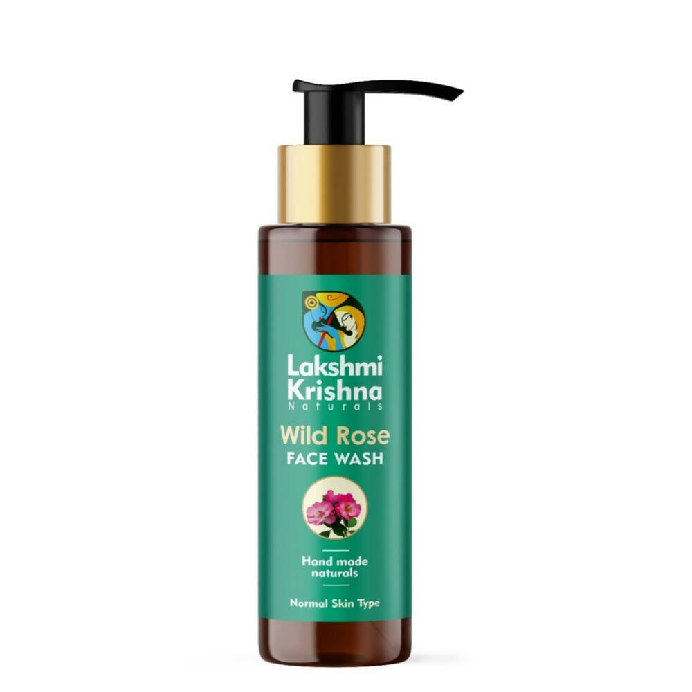 Lakshmi Krishna Naturals Wild Rose Face Wash - Distacart