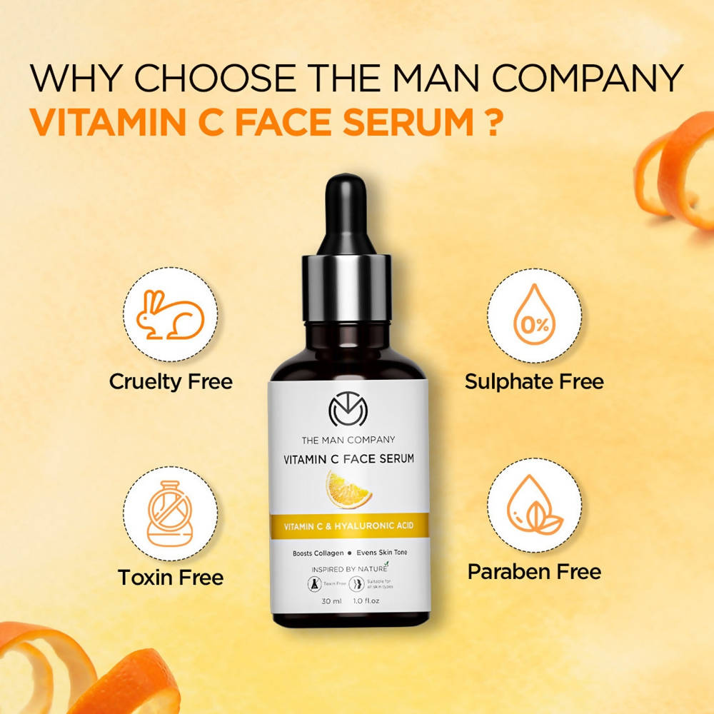 The Man Company Vitamin C Face Serum - Distacart