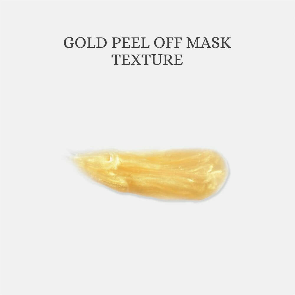Glamveda Pure Glow Gold Peel Off Mask - Distacart