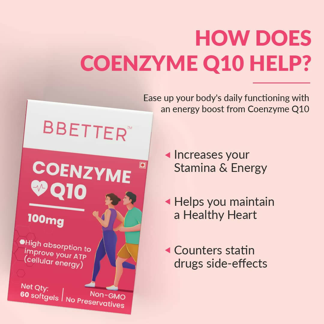 BBETTER Coenzyme Q10 Capsules - Distacart