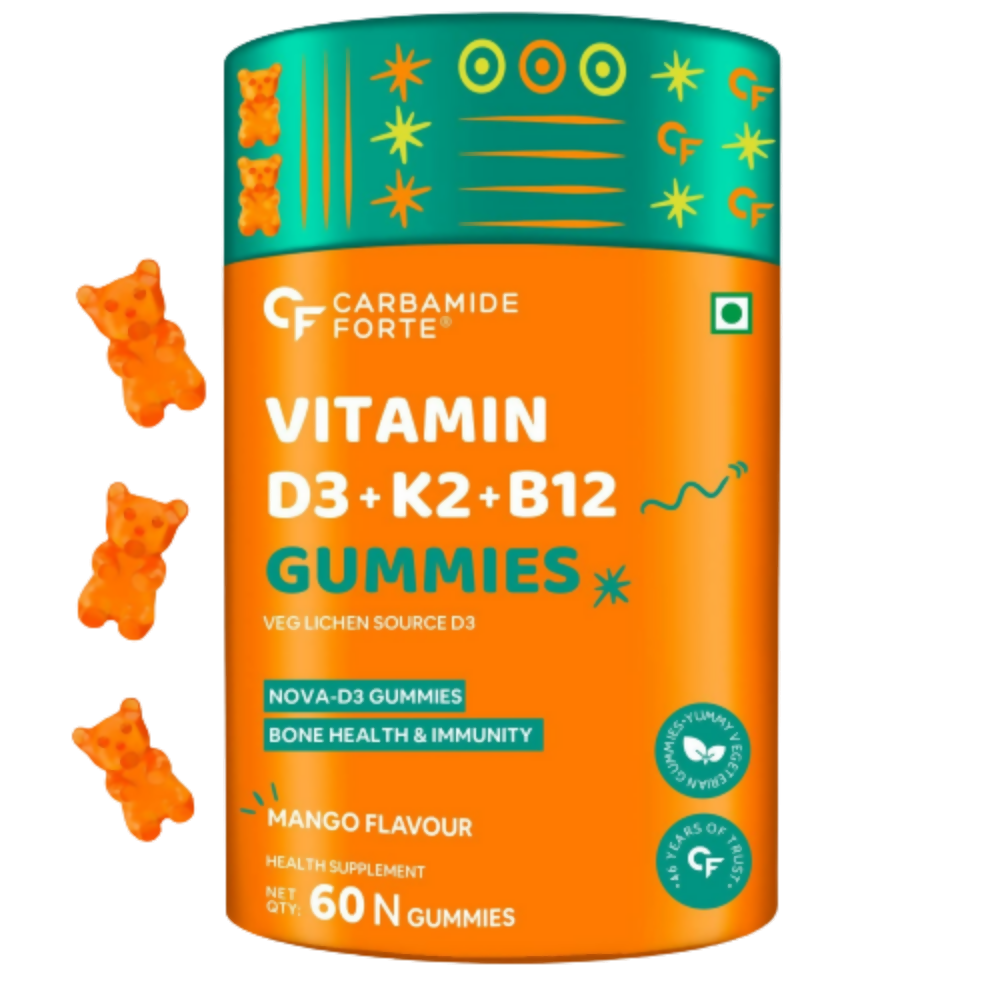 Carbamide Forte Vitamin D3 K2 B12 - Gummies - Distacart