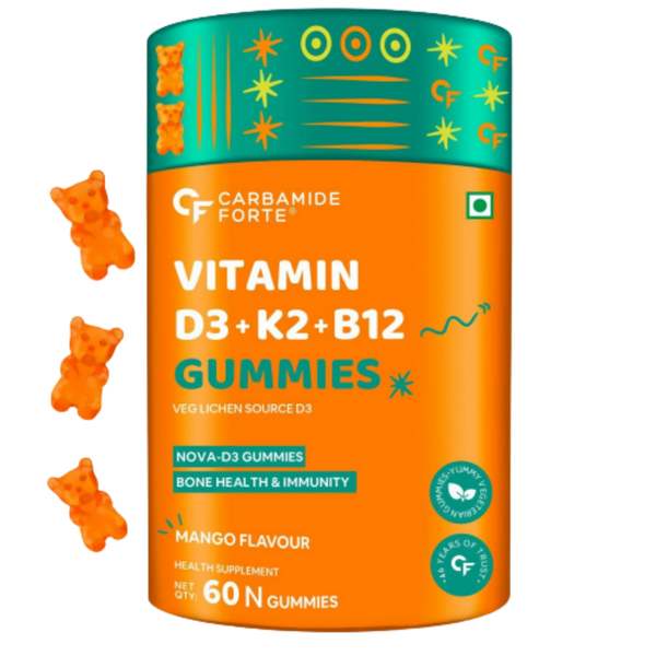 Carbamide Forte Vitamin D3 K2 B12 - Gummies - Distacart