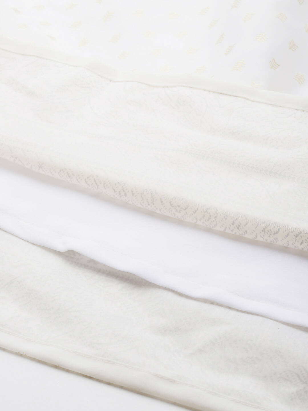 Ahalyaa Women's Traditional wear Ethnic Dress - Off White - Distacart