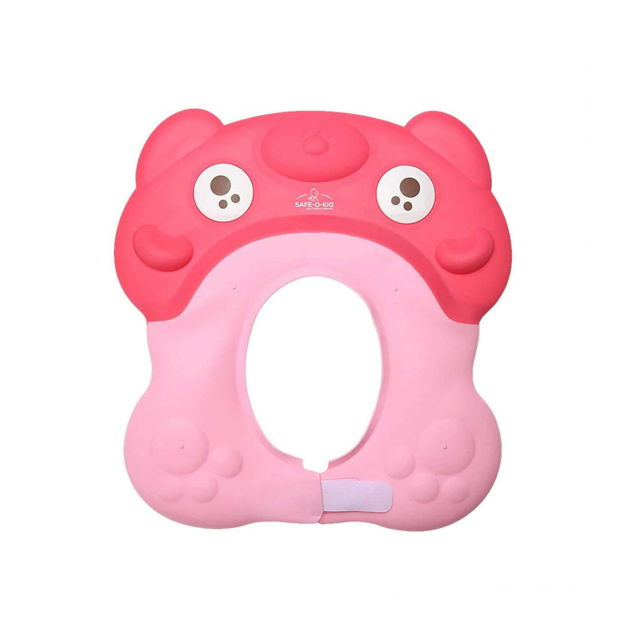 Safe-O-Kid Shampoo Hat / Cap For Kids, No Tears & Adjustable, Pink - Distacart