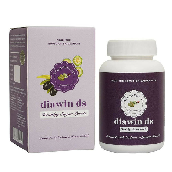Baidyanath Jhansi Ayurvedant Diawin Ds Tablets - Distacart