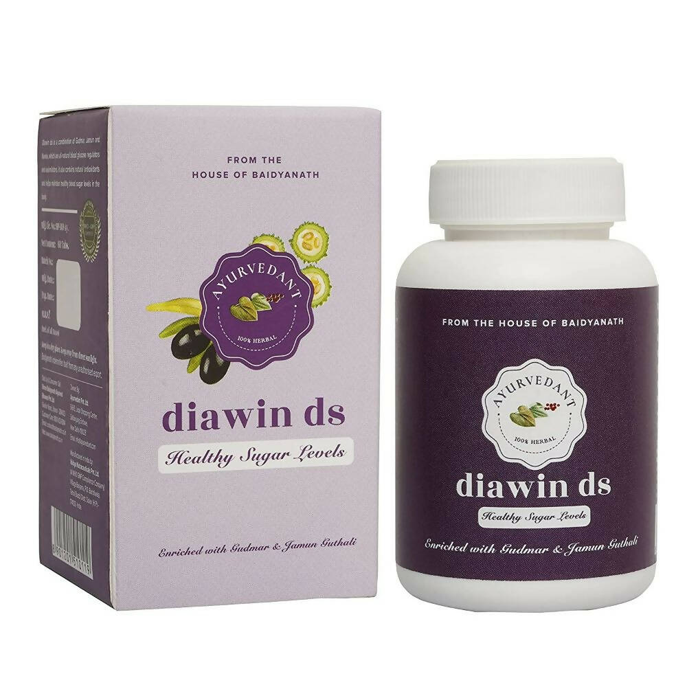 Baidyanath Jhansi Ayurvedant Diawin Ds Tablets - Distacart