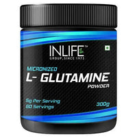 Thumbnail for Inlife Micronized L-Glutamine Powder