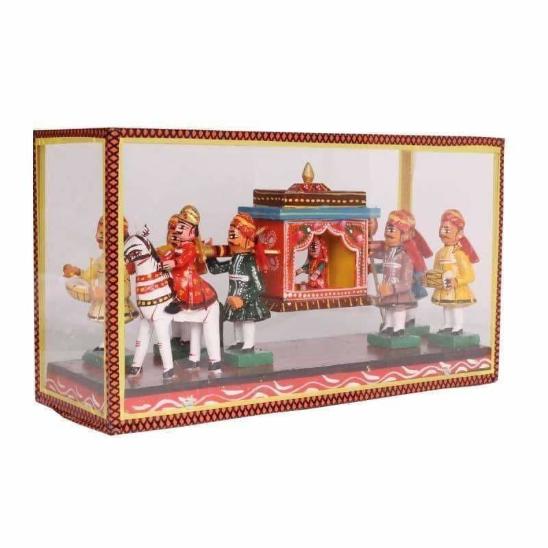 Kondapalli Meena Set With Frame - Distacart