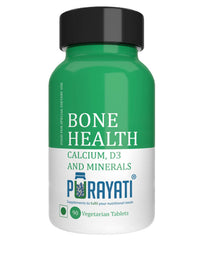 Thumbnail for Purayati Bone Health Calcium, D3 And Minerals Tablets