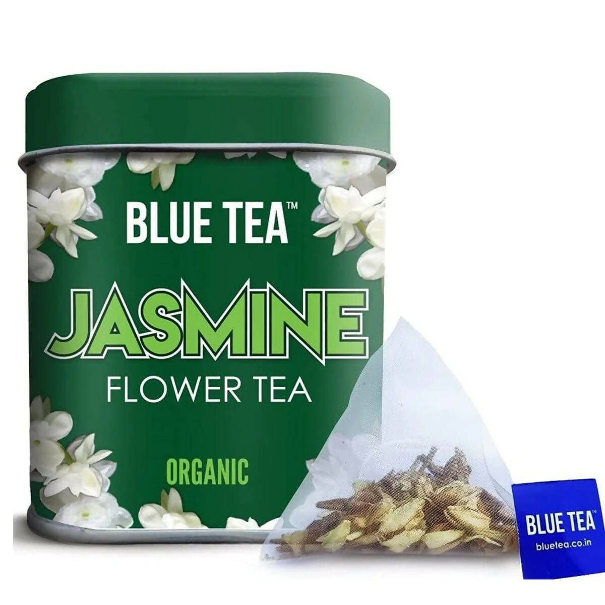 Blue Tea Organic Jasmine Flower Tea - Distacart